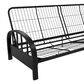 DHP Aiden Futon Frame in Black, , large