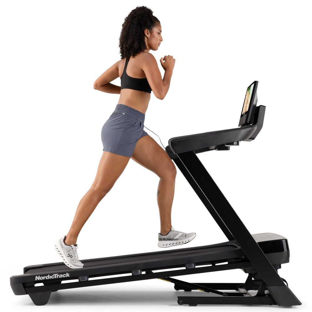 NordicTrack T Series 16 Folding Treadmill in Black, , large