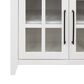 Legends Home Providence 96" TV Console in White and Bourbon, , large