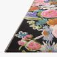 Loloi II Botanical 2"5" x 7"8" Black and Multicolor Runner, , large