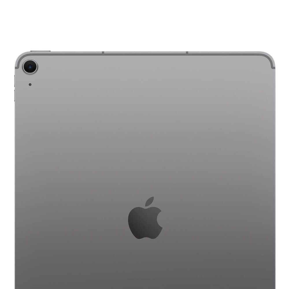 Apple iPad Air 13-Inch M3 chip with Wi-Fi + Cellular 128GB in Space Gray and 2-Year AppleCare+, , large