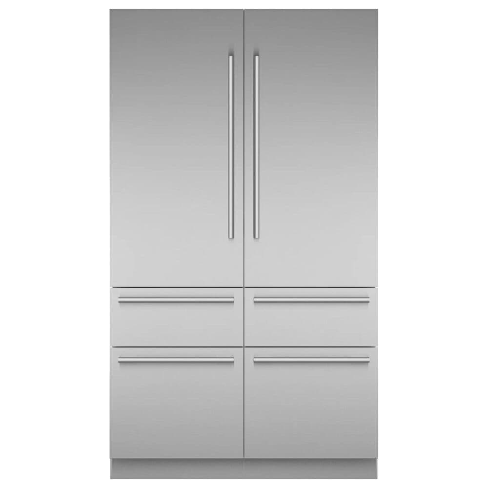 Thermador 26.7 Cu. Ft. 48" Built-in French Door Bottom Freezer Refrigerator with Masterpiece Handle in Stainless Steel, , large