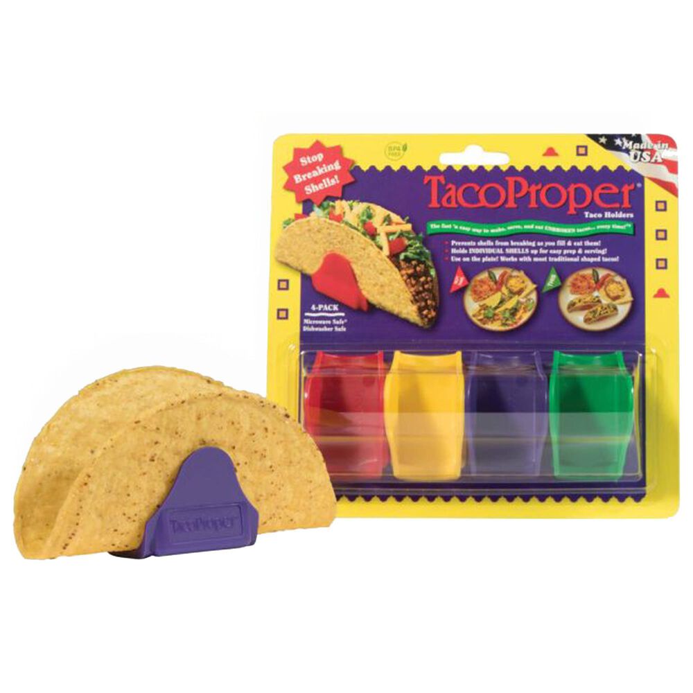 TacoProper Taco Holder in Multicolor &#40;Set of 4&#41;, , large