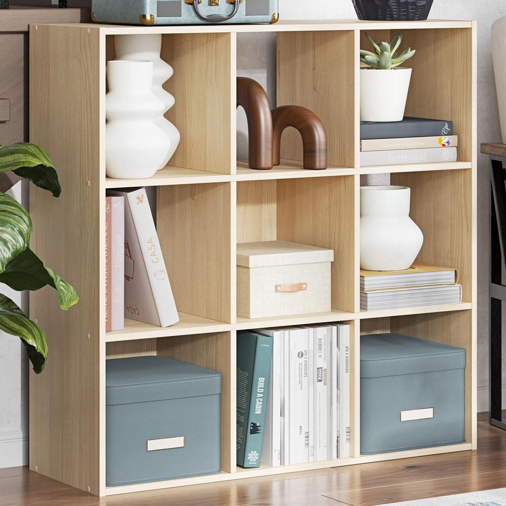 Ashley Piperton 9-Cube Organizer in Tan, , large
