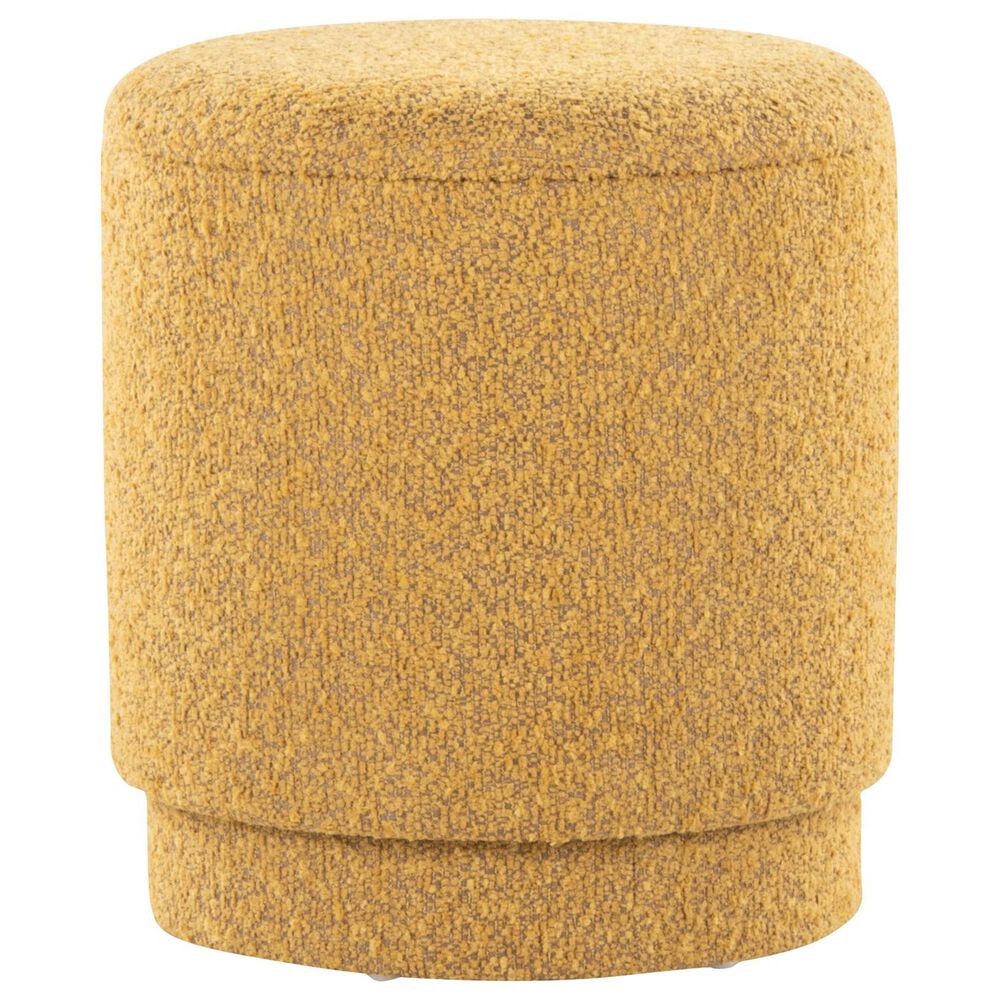 Lumisource Marla 2-Piece Upholstered Ottoman Set in Yellow, , large