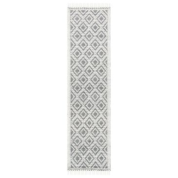 Safavieh Natura 2"3" x 9" Ivory and Black Runner, , large