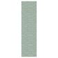 Dalyn Rug Company Hinton 2"3" x 12" Green Indoor/Outdoor Runner, , large