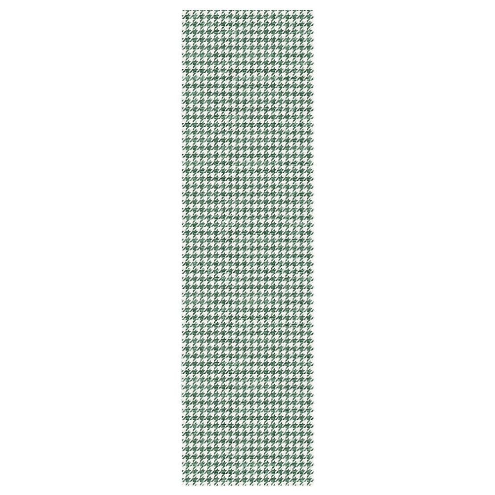 Dalyn Rug Company Hinton 2"3" x 12" Green Indoor/Outdoor Runner, , large