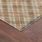 Dalyn Rug Company Soft Essentials Plaid Copper 10" x 14" Indoor/Outdoor Area Rug, , large