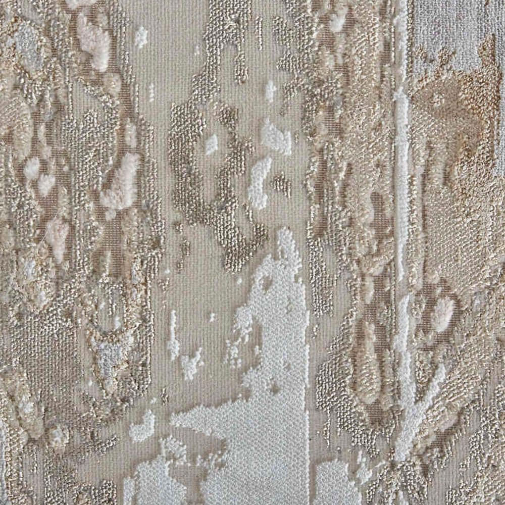 Feizy Laina 4&#39; x 6&#39; Beige and Gray Area Rug, , large