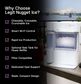 GE Profile Opal 2.0 Ultra Nugget Ice Maker with Side Tank and Scale Inhibiting Filter in Carbon Black, , large