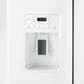 GE Appliances 25.3 Cu. Ft. Side by Side Refrigerator with External Dispenser in White, , large
