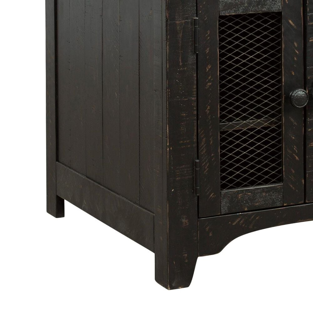 Ashley Valebeck Rectangular End Table in Black and Brown, , large
