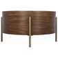 Bernhardt Morrison Cocktail Table in Walnut Brown and Nidda, , large