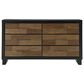 Ashley Kraeburn Dresser and Mirror in Black and Brown, , large