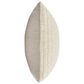 Classic Home Macie 22" Square Throw Pillow in Ivory, , large