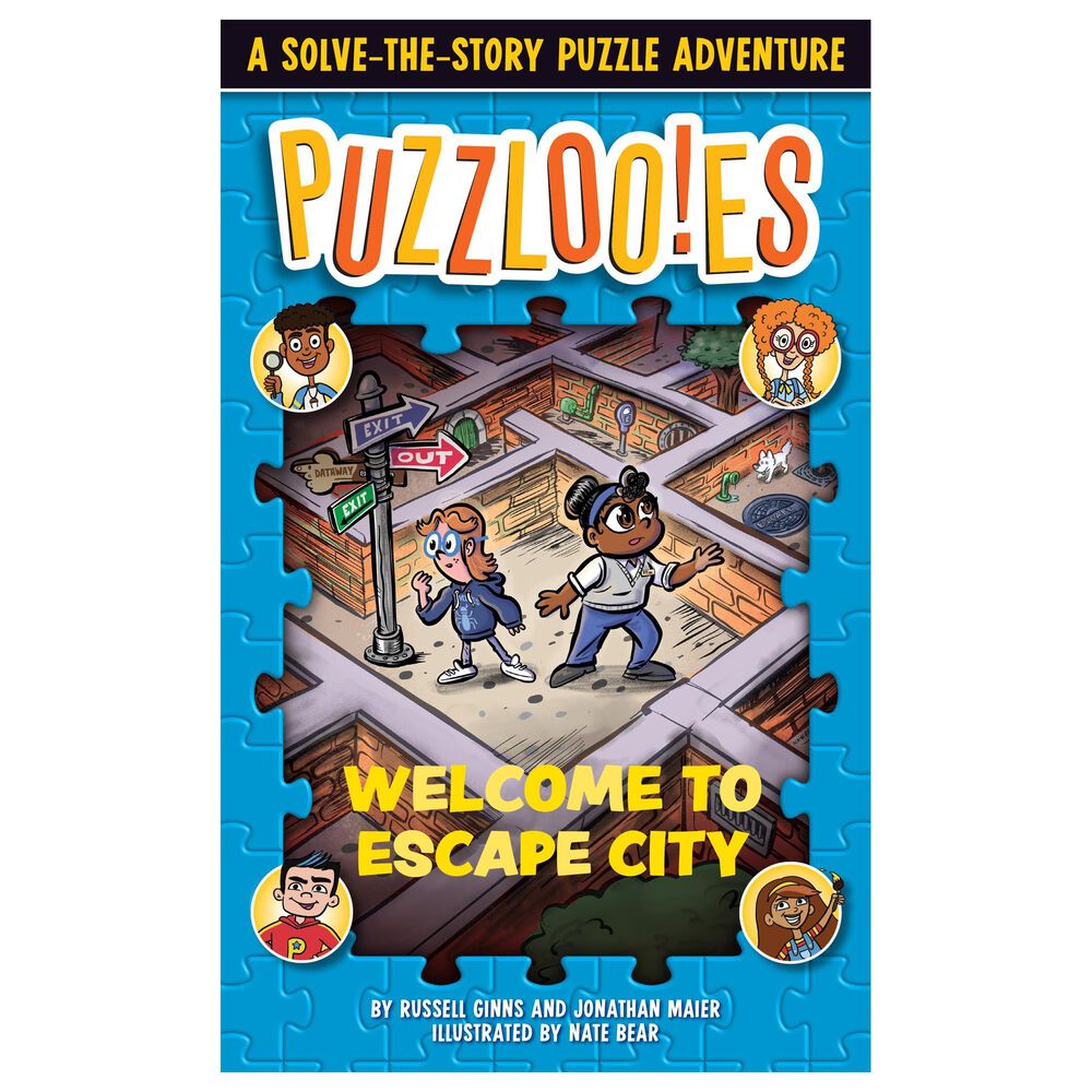 Random House Puzzlooies! Welcome to Escape City, , large