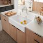 Blanco Vintera 30" Super Single Apron Farmhouse Sink in White, , large