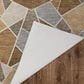Dalyn Rug Company Kenner KN8 Chocolate 3" x 5" Area Rug, , large