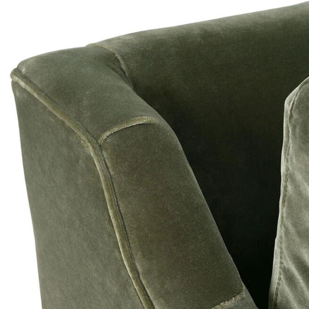 Rowe Furniture Madeline 90&quot; Stationary Sofa in Sage Velvet, , large