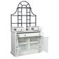 Ashley Greddinton Baker"s Rack and Hutch in White and Black, , large