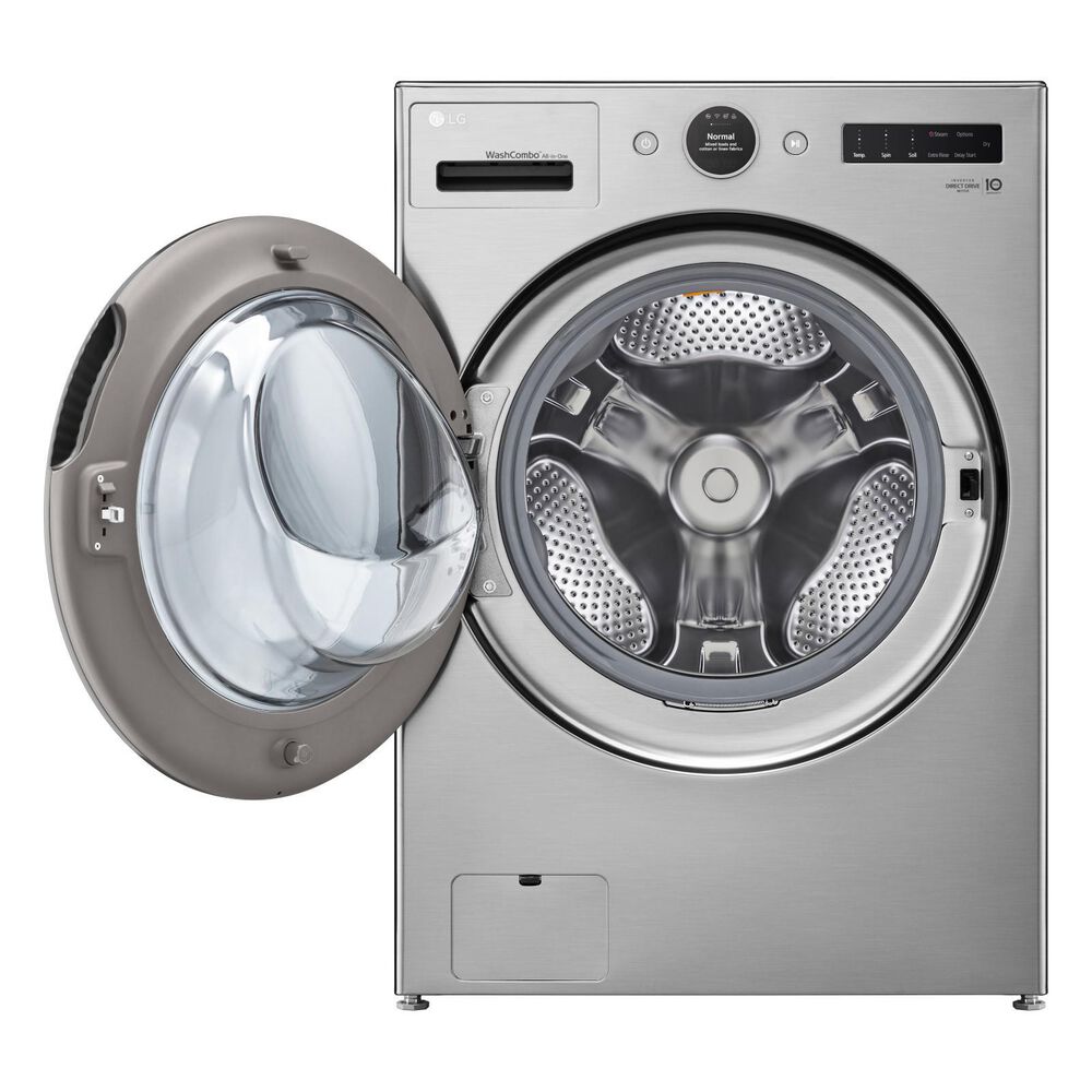 LG 5.0 Cu. Ft. Front Load Smart WashCombo All-in-One Washer/Dryer in Graphite Steel, , large
