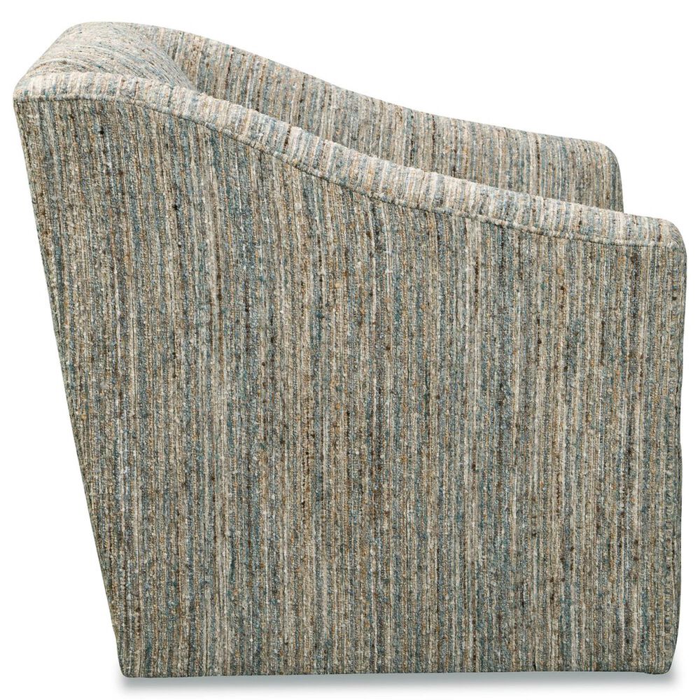 Hickorycraft Furniture Macinaw Swivel Chair in Blue, , large