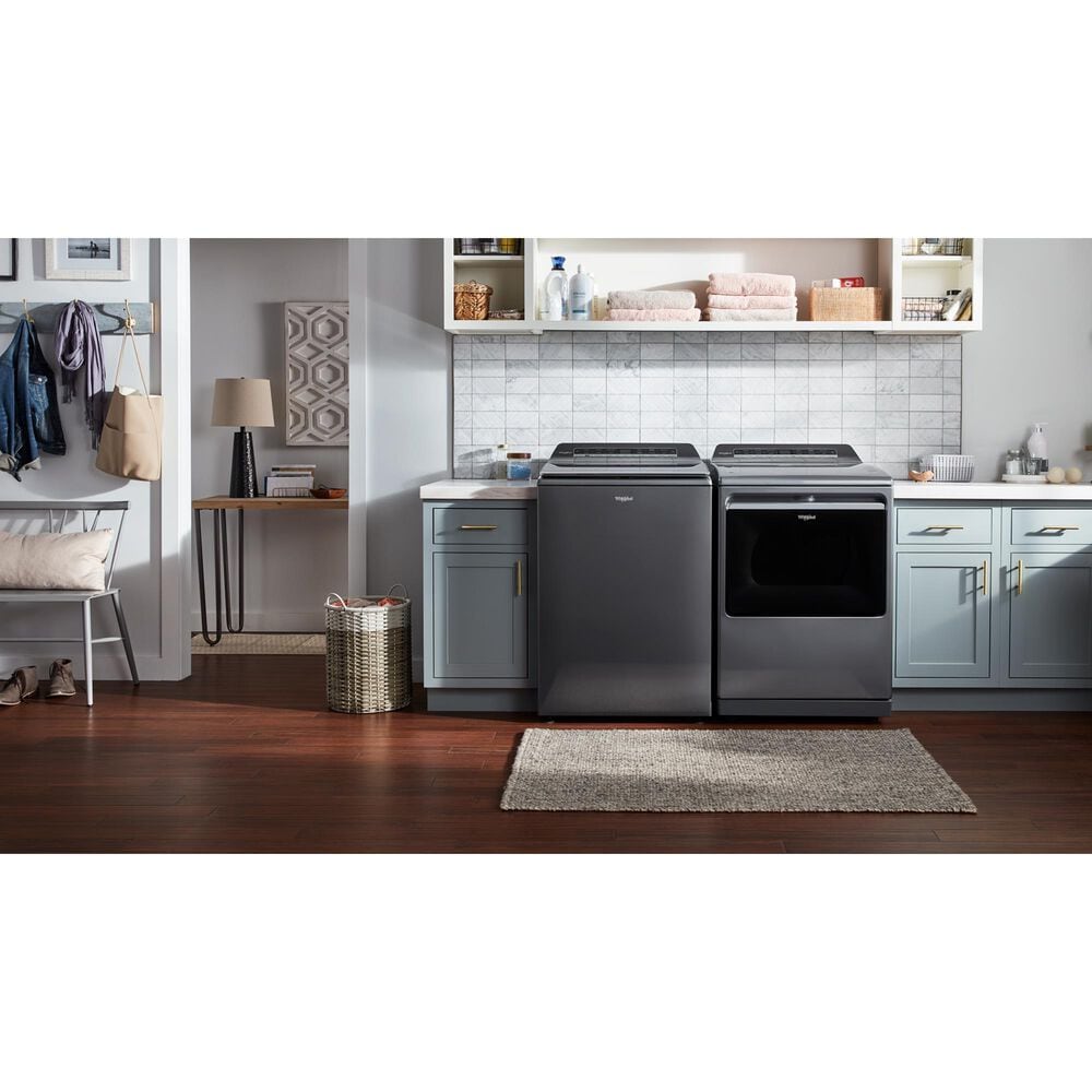 Whirlpool 5.3 Cu. Ft. Washer and 7.4 Cu. Ft. Electric Dryer Laundry Pair, , large