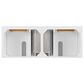 James Martin Vanities Lorelai 60" Double Vanity in Bright White, , large
