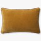 Loloi Liza 13" x 21" Lumbar Throw Pillow in Gold, , large