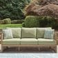 Ashley Serena Shores Patio Sofa in Green, , large