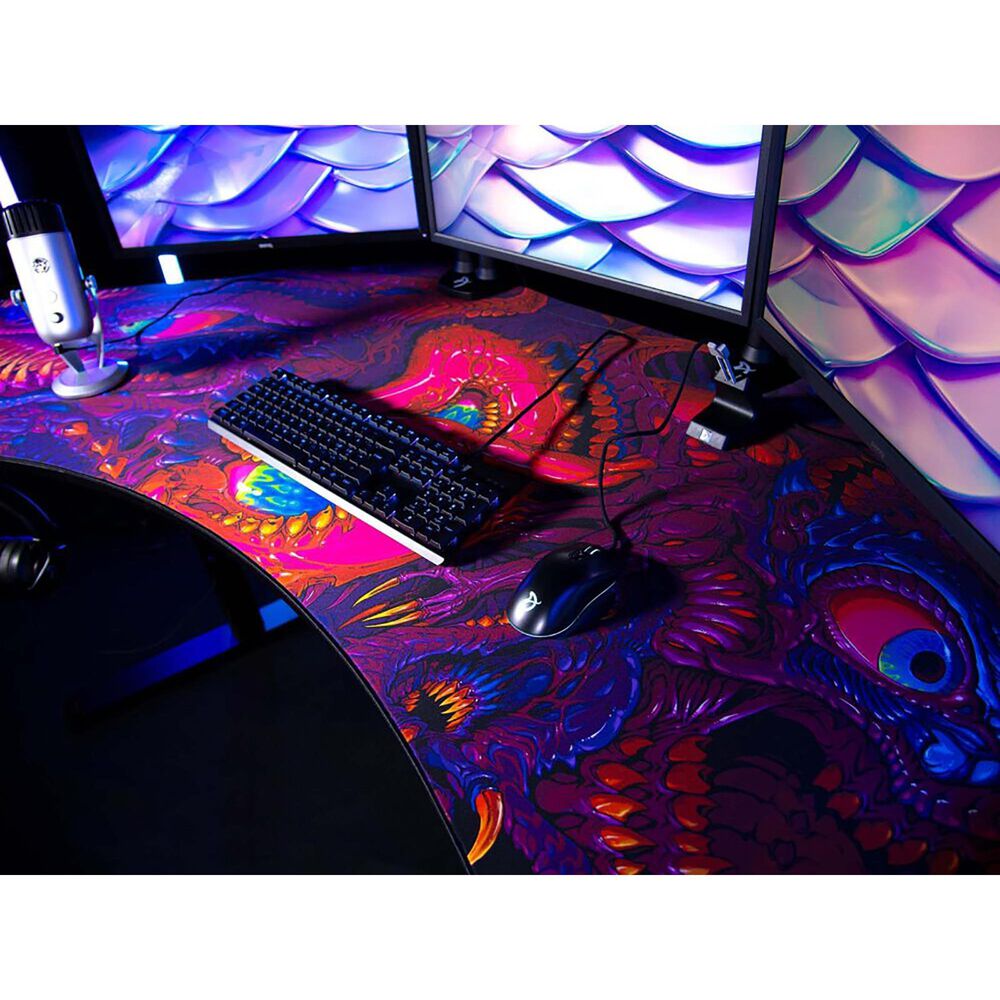 Arozzi Arena Angelo Gaming Desk in Crawling Chaos &#40;Box 1 of 2&#41;, , large