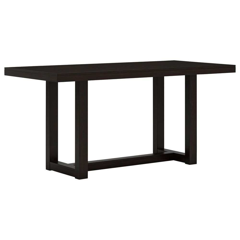 Ashley Neymorton Counter Height Dining Table Only in Dark Grayish Brown, , large