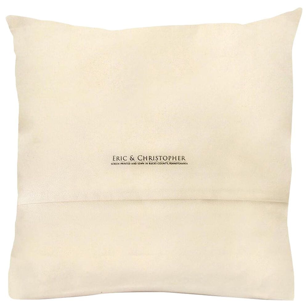 Eric &amp; Christopher Dogs Labradoodle 20&quot; x 20&quot; Throw Pillow in Natural, , large