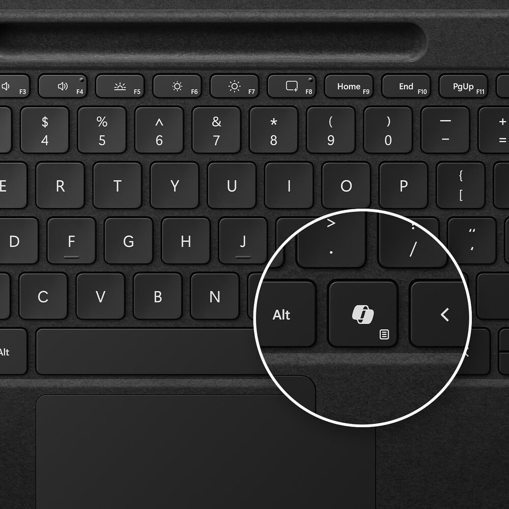 Microsoft Surface Pro Flex Keyboard with Slim Pen in Black, , large