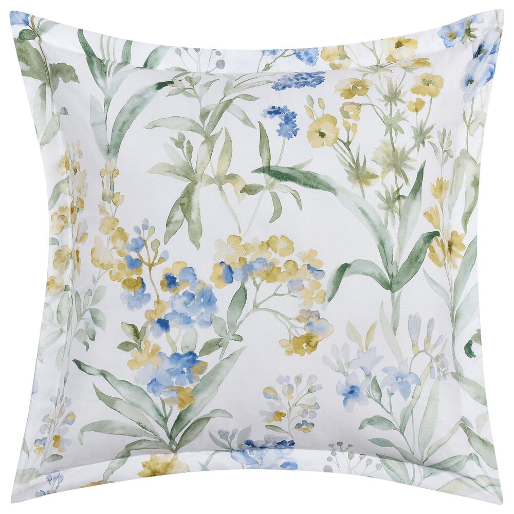 J. Queen New York Tallulah 18" Square Throw Pillow in Blue, , large