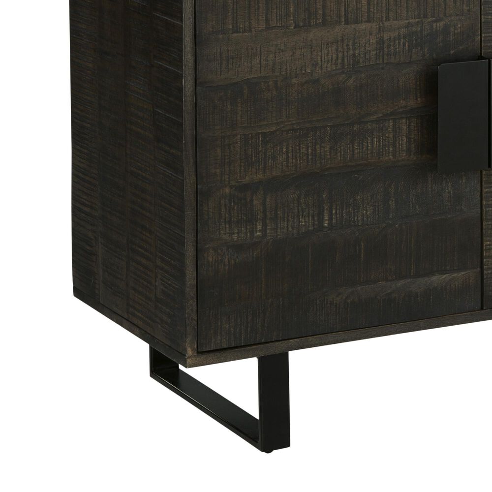 Ashley Kevmart Accent Cabinet in Grayish Brown and Black, , large