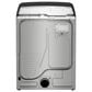 Maytag 7.4 Cu. Ft. Smart Front Load Electric Dryer with Extra Power in Classic Silver, , large