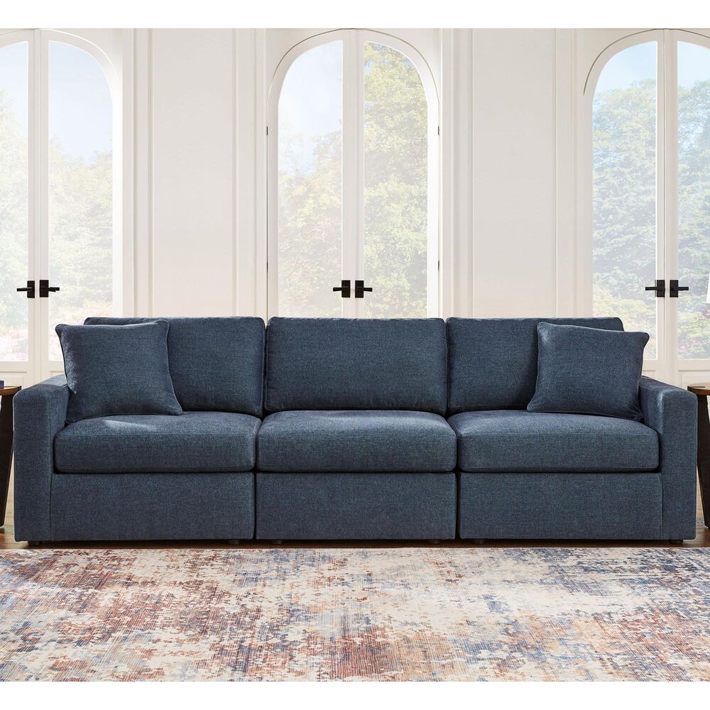 Ashley Modmax 3-Piece Stationary Sofa in Ink, , large