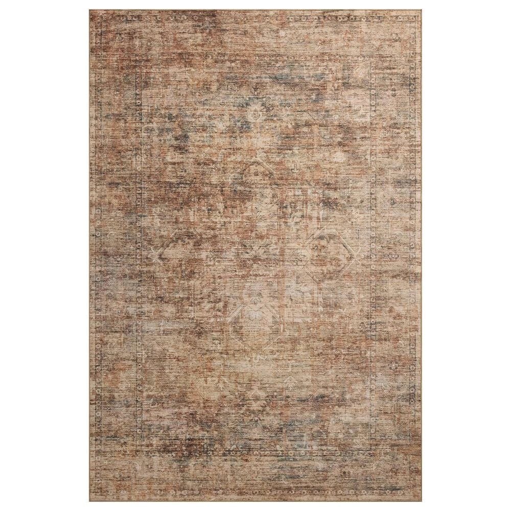 Loloi Anniston Clay and Charcoal 3"6" x 5"6" Area Rug, , large