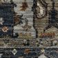 Oriental Weavers Eliana Blue and Brown 7"10" x 10"10" Area Rug, , large