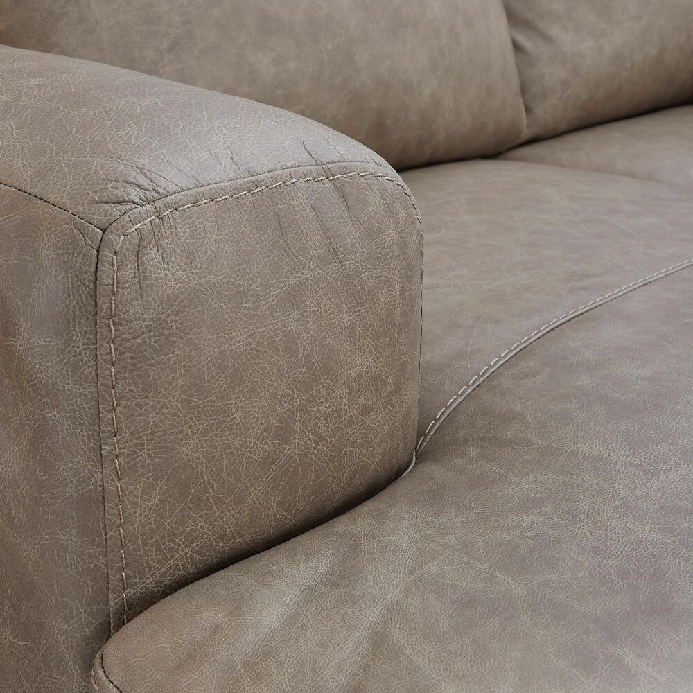 Ashley Amuleto Stationary Left Facing Sofa Chaise in Desert, , large