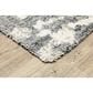 Oriental Weavers Aspen Shag Distressed 003H9 6"7" x 9"6" Gray and Ivory Area Rug, , large