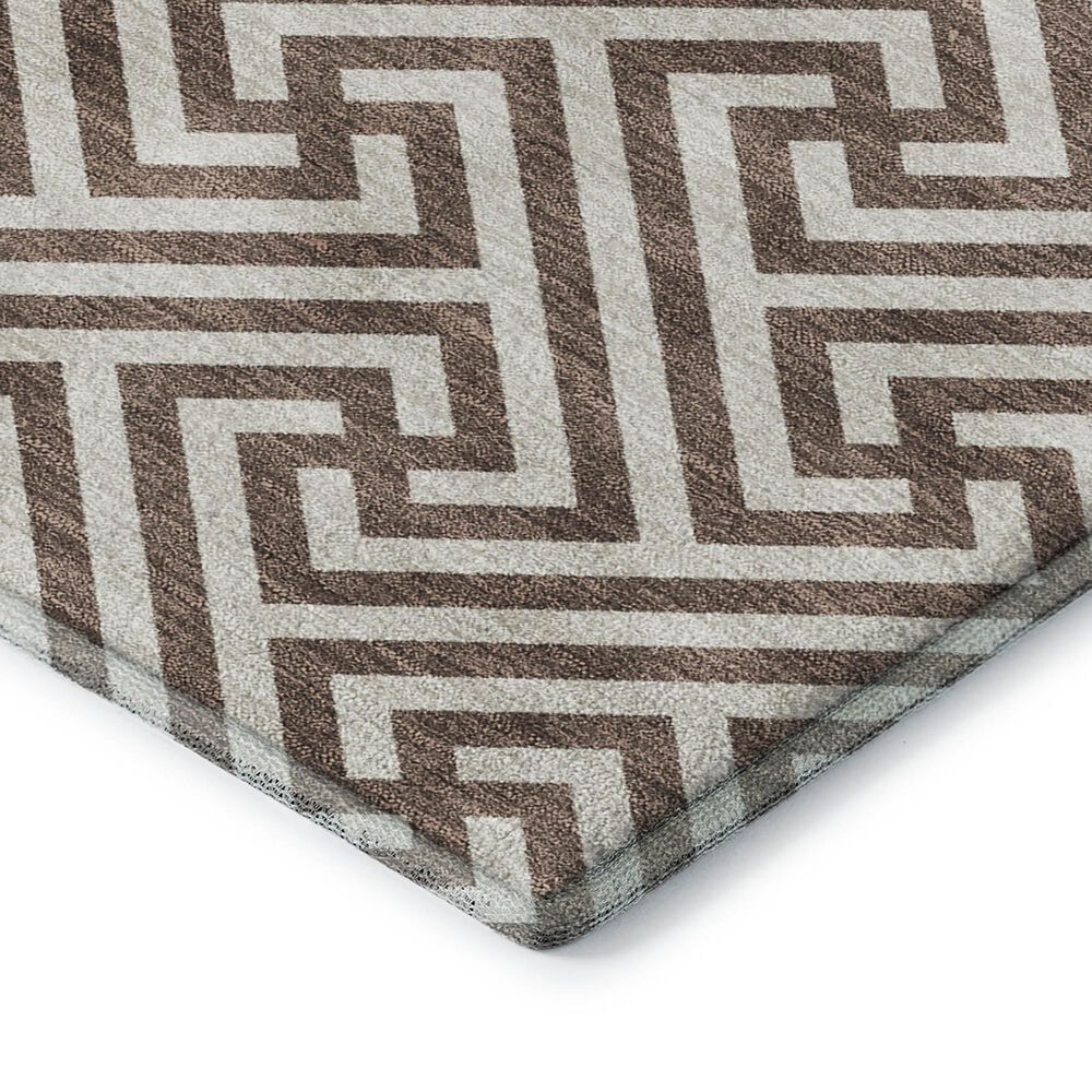 Dalyn Rug Company The Reserve TR5 Coffee 1&#39;8&quot; x 2&#39;6&quot; Indoor/Outdoor Area Rug, , large