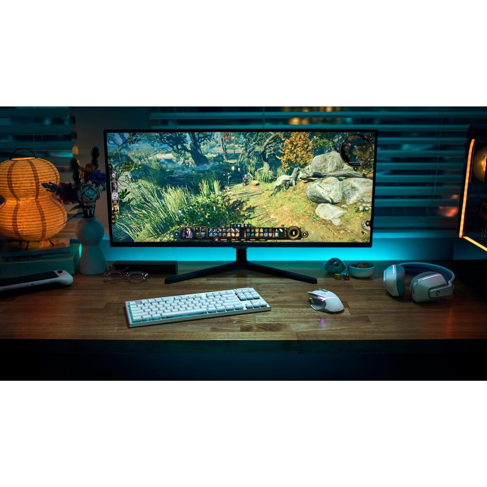 Logitech G915 X Lightspeed TKL Tactile Wireless Gaming Keyboard in White, , large