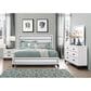 Global Furniture USA Kate 2 Drawer Nightstand in Foil White, , large