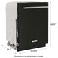 KitchenAid 24" Built-In Bar Handle Dishwasher with FreeFlex 3rd Rack and Top Control in Black Stainless Steel, , large