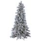 The Gerson Company 9" Pre-Lit Lightly Snowbell Pine Christmas Tree in Green, , large
