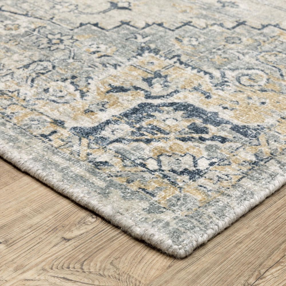 Oriental Weavers Windham Ivory and Gold 2&#39;6&quot; x 10&#39; Runner, , large