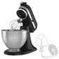 KitchenAid 4.5 Quart Tilt Head Stand Mixer in Onyx Black and Stainless Steel, , large